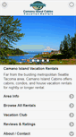 Mobile Screenshot of camanoislandcabins.com